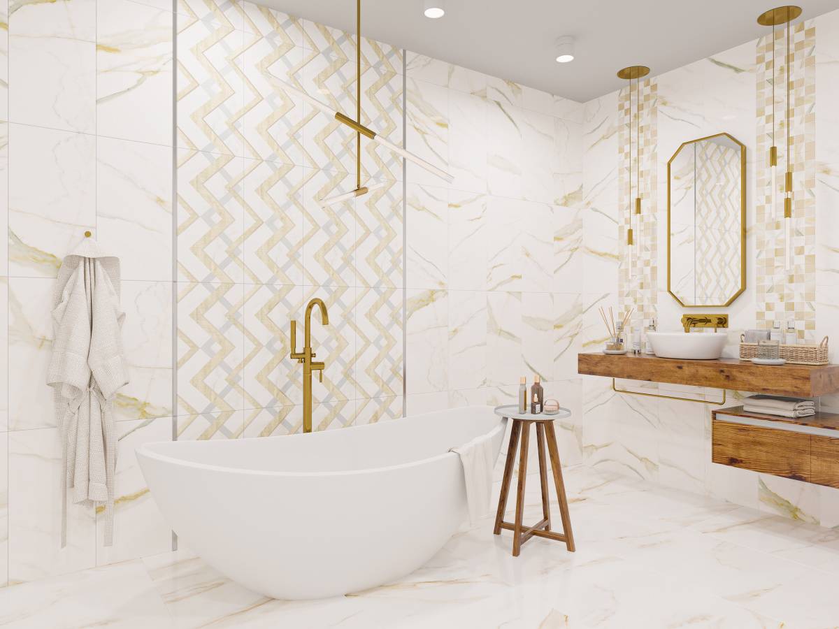 Керамическая плитка коллекция CALACATTA ROYAL 30x60 Azori в Астрахани | Клондайк Астрахань Официальный сайт