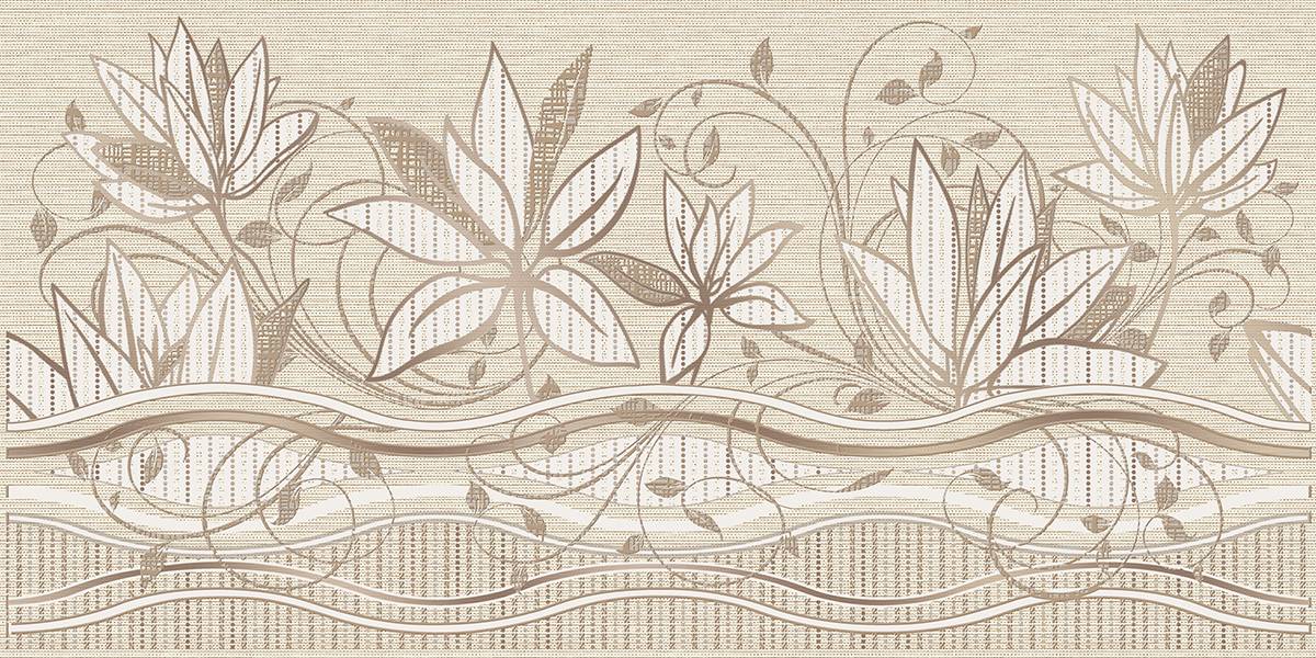 Керамическая ВСТАВКА ROMANICO FLORA 31,5x63 AZORI | Клондайк Астрахань Официальный сайт