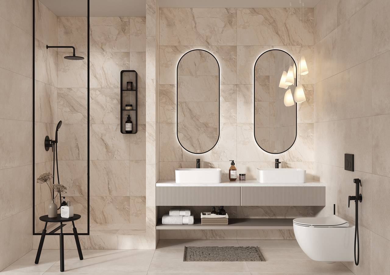 Керамогранит коллекция ASHER 45x90 Cersanit в Астрахани | Клондайк Астрахань Официальный сайт