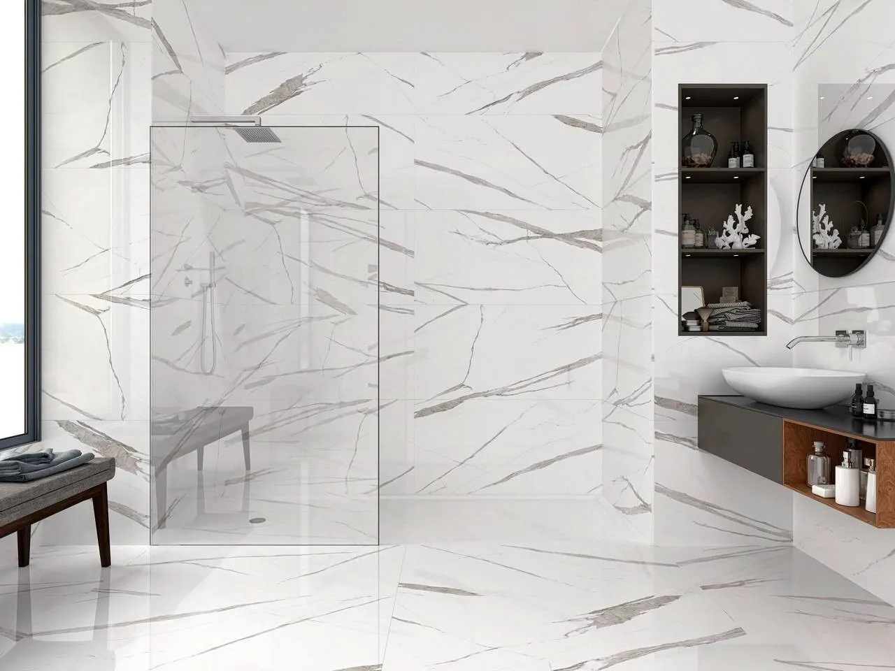 Керамогранит коллекция Calacatta 60x120 Dogma в Астрахани | Клондайк Астрахань Официальный сайт