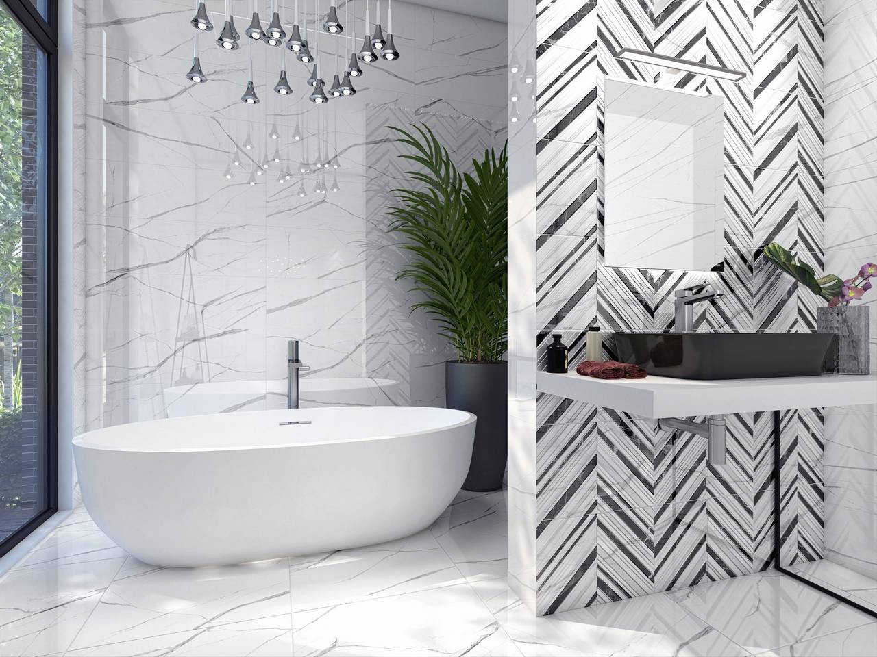 Керамогранит коллекция Elegante Calacatta 60x60 Dogma в Астрахани | Клондайк Астрахань Официальный сайт