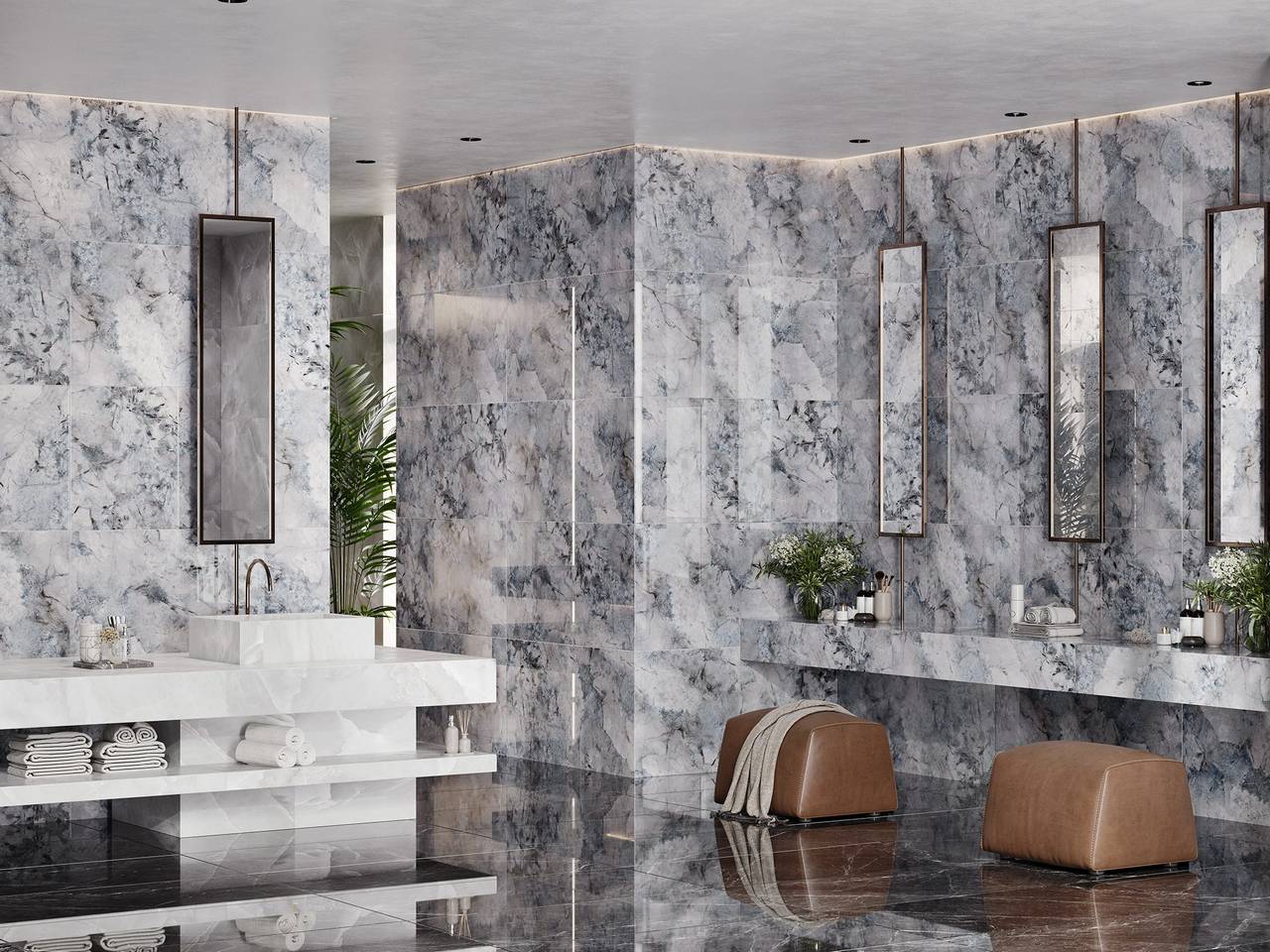 Керамогранит коллекция Marquina Dark 60x120 Dogma в Астрахани | Клондайк Астрахань Официальный сайт