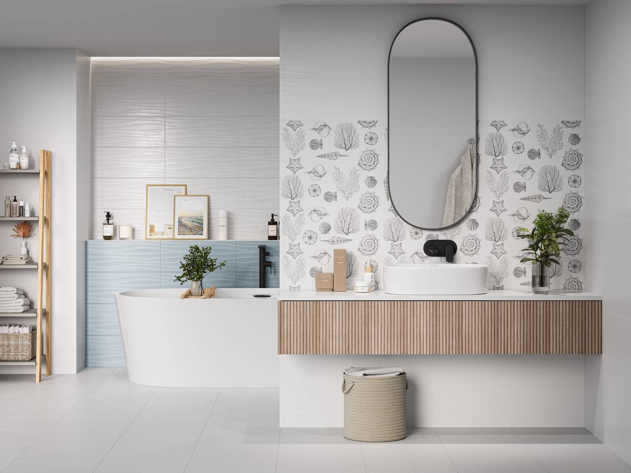 Керамическая плитка коллекция Aqua 25x60 Gracia Ceramica в Астрахани | Клондайк Астрахань Официальный сайт